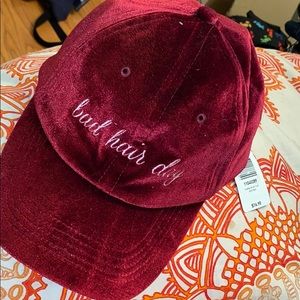 TORRID WINE VELVET CAP